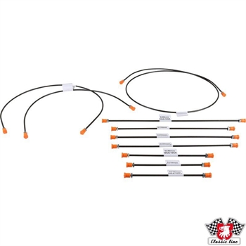 Kit linea freno, sistema frenante a 2 circuiti (non per model