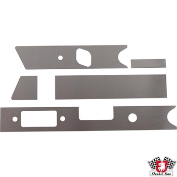 Set rivestimento cruscotto con posacenere 100x25 mm, 5 pezzi,-en