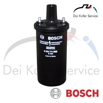 IGNITION COIL BOSCH 12V BLACK