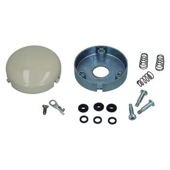 KIT MONTAGGIO ANELLO CLACSON CON PULSANTE AVORIO T1 03/55-07/67