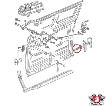 PERNO PER PORTA SCORREVOLE T25 1.6-2.1cc (INCL. D) 79-92-en