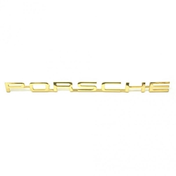 SCRITTA PORSCHE ORO per Porsche 356 B/C