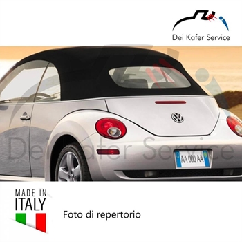 CAPPOTTA IN TELA CON LUNOTTO NEW BEETLE .../2011 MADE IN ITALY