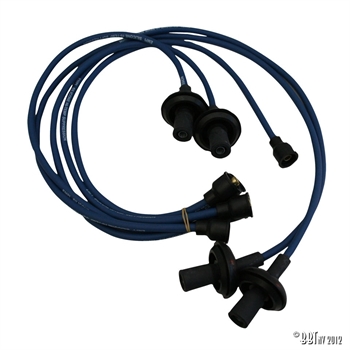 CAVI CANDELE SILICONE BLU VW MAGGIOLINO