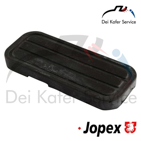 RUBBER BRAKE/CLUTCH PEDAL (WEDGE TYP
