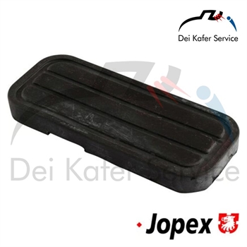 RUBBER BRAKE/CLUTCH PEDAL (WEDGE TYP