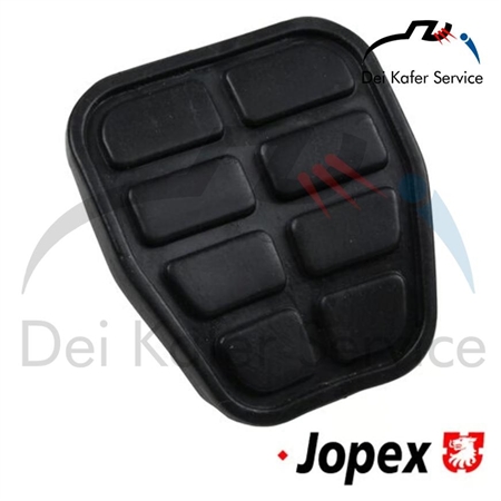 RUBBER BRAKE/CLUTCH PEDAL (WEDGE TYP