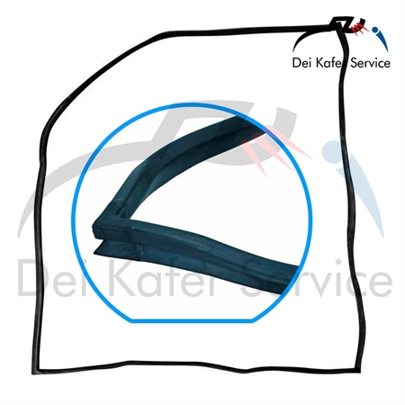 GUARNIZIONE DELLA PORTA, SINISTRA, MAGGIOLINO 09/1955-07/1966