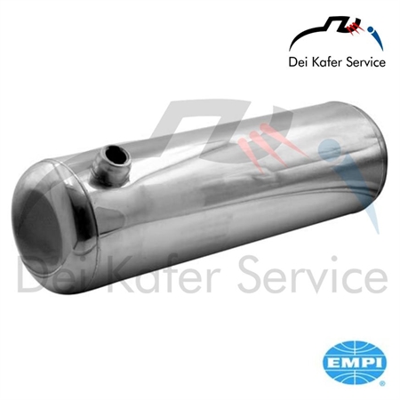 SERBATOIO CARBURANTE 40lt , 254x838 mm, INOX e TAPPO in INOX