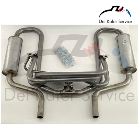 SCARICO SPORT B.A.S. ACCIAIO INOX VW MAGGIOLINO, KG, 181