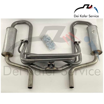 SCARICO SPORT B.A.S. ACCIAIO INOX VW MAGGIOLINO, KG, 181