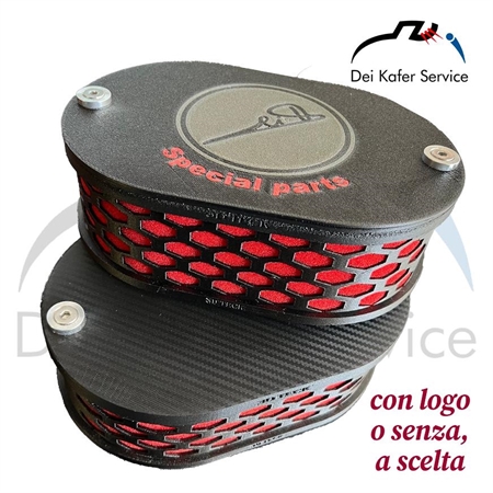 CARBURATORI WEBER O DELLORTO - FILTRI ARIA h 6,5cm DOPPI (2)