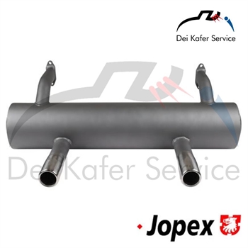 SCARICO SPORTIVO per MAGGIOLINO VW Tipo 1 con MOTORE PORSCHE 356