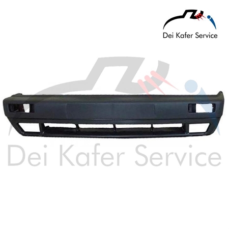 PARAURTI ANTERIORE NERO CON FORI FENDINEBBIA per GOLF 2 8/89-