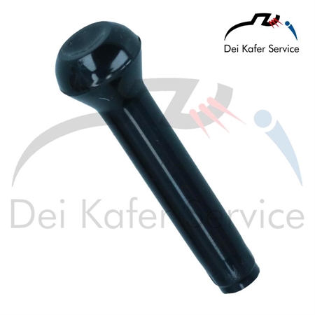 DOOR LOCK KNOB BLACK 08/67..., PORSCHE 356 50-68