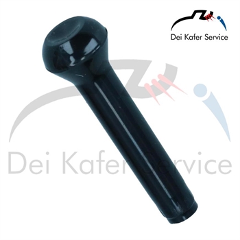 DOOR LOCK KNOB BLACK 08/67..., PORSCHE 356 50-68