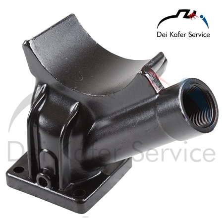 SUPPORTO DINAMO/ALTERNATORE 12V MAGGIOLINO E BUS, ALLUMINIO NERO