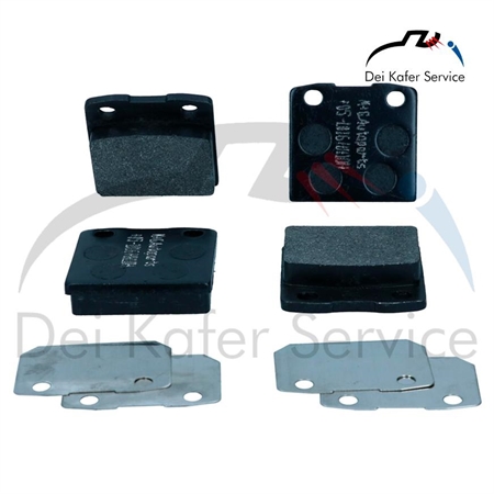 BRAKE PADS SET 15mm 71-72,TYPE3 ...71, PORSCHE 912 (REAR) 65-68