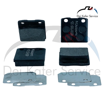 BRAKE PADS SET 15mm 71-72,TYPE3 ...71, PORSCHE 912 (REAR) 65-68