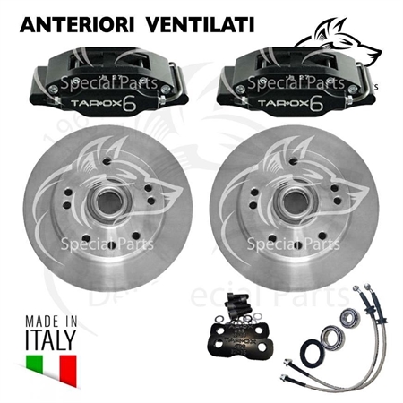 VENTED BRAKE DISC KIT, FRONT