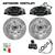 VENTED BRAKE DISC KIT, FRONT
