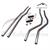 TUBI INOX KIT RAFFREDDAMENTO, T25 WBX 1/85-7/86, Diesel 1/85...
