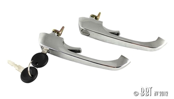 DOOR LATCHES TYPE 2 08/68- WITH KEYS