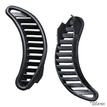 QUARTER GRILLS PAIR BLACK (PAIR)