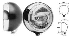 CIBIE FULL BEAM HEAD LIGHT OSCAR This additional H1 head lights