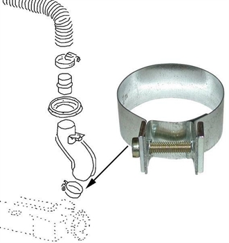 BRACKET HEATER BOX FOR EXHAUST