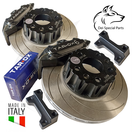 BRAKE CALIPERS TAROX WITH VENTED BRAKE DISCS T2 UP TO '79, T25