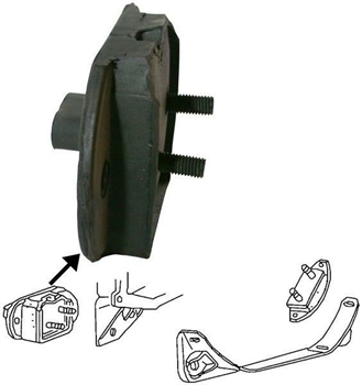 FISSAGGI - SILENTBLOCK CAMBIO ANTERIORE 10/60-07/65