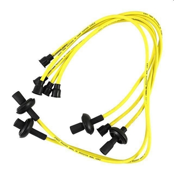 YELLOW SPARK PLUG WIRES (COOPER CORE)