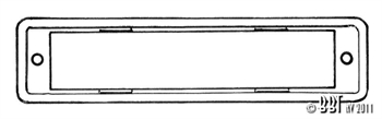 LICENSE LIGHT SEAL TYPE 2 04/58-07/7