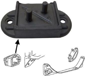 FISSAGGI - SILENTBLOCK INIZIALE CAMBIO T1 08/62-07/67