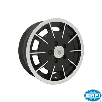 CERCHIO IN LEGA GASBURNER NERO/LUCIDO 5x112 5.5x15 ET+6 no NAD