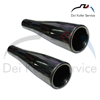 FLARED EXHAUST TIP (STAINLESS STEEL)