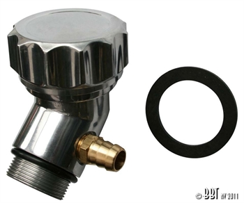 VERTICAL OIL FILLER W/GROOVED CAP (A