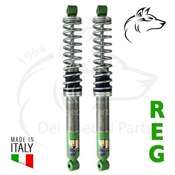 SHOCK ABSORBERS ADJUSTABLE T2,(OIL), REAR 08/71-07/79 (2)