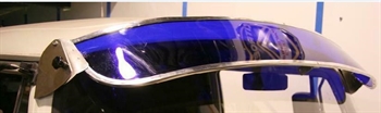 SUN VISOR T25/VANAGON BLUE (PLASTIC)