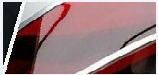 SUN VISOR T25/VANAGON RED (PLASTIC)