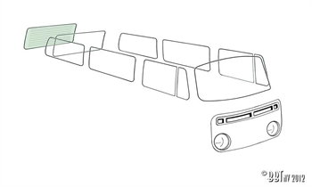 REAR WINDOW HEATED TYPE 2 08/67-07/7