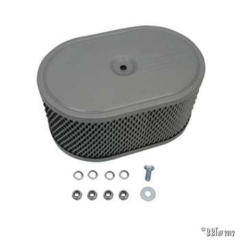 FLAT4 MESH AIR CLEANER FOR WEBER IDF