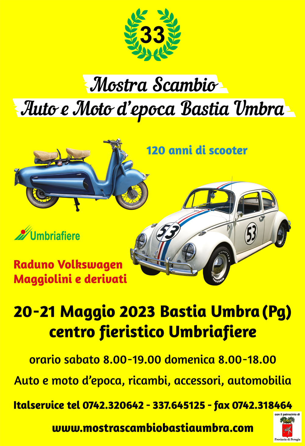 Mostra Scambio Auto Moto d'Epoca Umbriafiere
